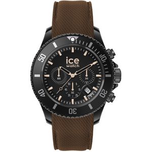 Ice-Watch ICE Chrono IW020625 Horloge - L - Black brown - 44mm Bio