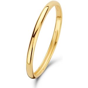 Isabel Bernard Le Marais Solene 14 karaat gouden stacking ring (Maat: 60) - Goudkleurig