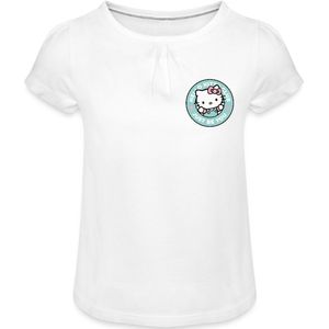 Hello Kitty Club Just Be You Meisjes T-Shirt Met Plooien