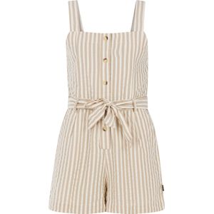 Protest Prtfelice – Playsuit Dames – Knoopsluiting – Ceintuur – Bamboobeige