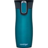 Contigo West Loop Autoseal thermo mok, roestvrij staal geïsoleerde mok, koffie mok voor onderweg, BPA-vrij, lekvrije reis mok met eenvoudig te reinigen deksel, houdt je warm tot 5 uur, 470 ml