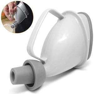 JeiibrZui Damesurinoir - Plasbeker Voor Vrouwen - Milieuvriendelijke Materialen Hygiënisch Ontwerp - 1 Stuk - Geschikt Voor Reizen Grijs