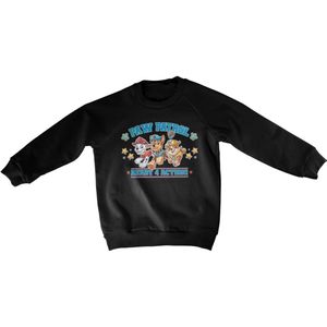 Paw Patrol Kinder Ready 4 Action Kids Sweatshirt NIC-31-PP011-DTF542 Black-4 Jahre