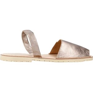 Clara Duran - Menorquina - Platte Sandalen - Geel - Dames
