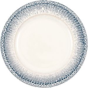 GreenGate Dinerbord Alice Ripple Blue Ø 26.5 cm