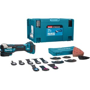 Makita - DTM52ZJX2 - Accu Multitool met Accessoires - 18V Basic Body in Mbox