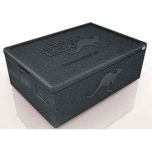 Kängabox Expert 60x40 Thermobox - Koelbox - 53 Liter - 685 x 485 x 260 mm - Zwart