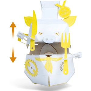 ROBOTRY Moving Paper Robots Making Kit, Chefu [Korean Products]