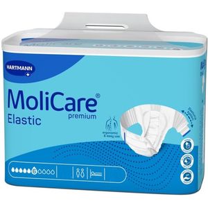 Hartmann Molicare Premium Slip Elastic - Incontinentiemateriaal - 6 Druppels - Medium - 3 Pakken van 30 Stuks
