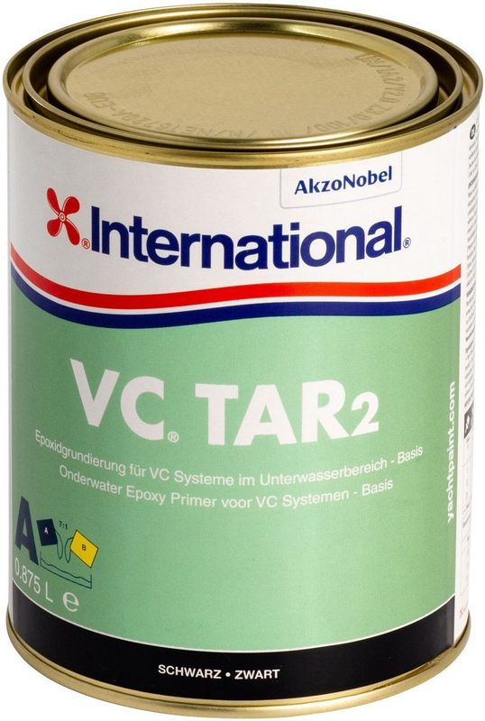 INTERNATIONAL - VC Tar2 - Epoxy Primer - Zwart - 1L
