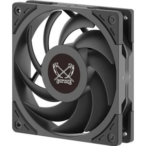 Scythe Wonder Tornado - Ventilatorhuis 120mm - 60.29 cfm - 350 - 2000 rpm - 26.8 dBA - FDB Fan - zwart