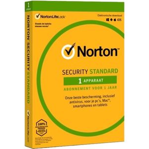 Norton Security Standard 3.0 - 1 Apparaat - 1 Jaar