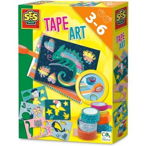 Tape art dieren