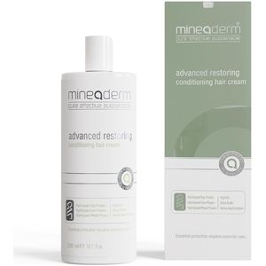 Mineaderm Advanced Restoring Conditioning Hair Cream – Restorative hair treatment with protein complex, shea butter & almond oil – For damaged, dry & lifeless hair – 300 ml