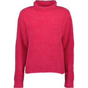Blue Seven - Trui 248111 roze met opstaande kraag - maat 38
