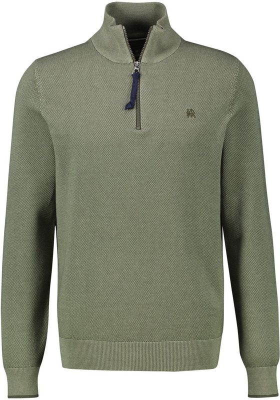 Lerros - Schipperstrui - Nordic Olive - Gebreide Troyer - Lange Mouwen
