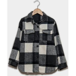 Mooi, warm overhemdje met borstzakken voor de jongens - geruit - 6 jaar