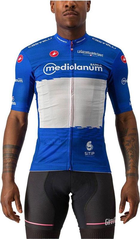 Castelli 9510602-058#GIRO106 Comp Jrs Herenshirt met lange mouwen lichtblauw M