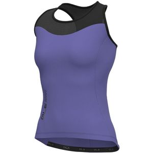 Ale Pragma Color Block Mouwloos Fietstrui Paars M Vrouw