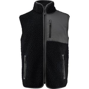 James Harvest KINGSLEY VEST 2111501 - Zwart - L