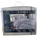 Tavira - Dubbelzijdige Bedsprei - Grijs - 220x240cm - Inclusief Kussenslopen