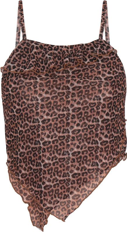 myMo - Fashion Look Collection - Asymmetrische Top - Zebra Print