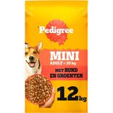 Pedigree - Adult Mini - Hondenbrokken Rund en Groenten - 12kg