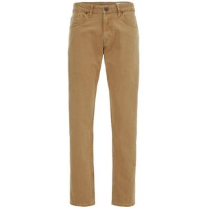 WE Fashion Regular Fit Broek Renz D Amber Brown