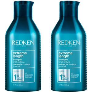 Redken Extreme Length Shampoo 2x 300ml = 600ml