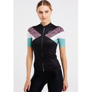 Protest Prtpiva - Fietsshirt Dames - Korte mouwen - Slim fit – True Black