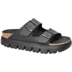 Birkenstock -Dames - zwart - slippers & muiltjes - maat 41