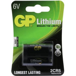 GP Photo Lithium 2CR5 batterij