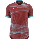 Macron - Wyvern Eco Shirt - Korte Mouw - Bordeaux - Heren