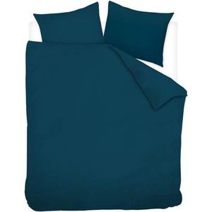 Snoozing Sade Dekbedovertrek - Tweepersoons - 200x200/220 cm - Blauw