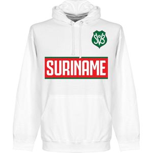 Suriname Team Hoodie - Wit - L