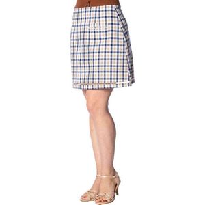 Dancing Days Korte rok -XL- LETS VACAY MINI Blauw