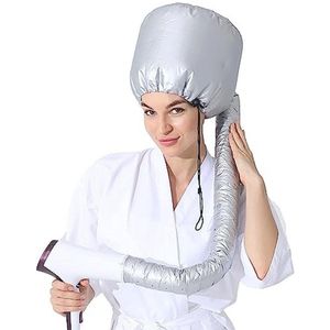 Hair Dryer Hood Attachment, Adjustable Hood, Portable Barber Hood, for Stretchy and Extended Hose Length Hair Dryer Hood, Hair Care, Styling and Deep Conditioning