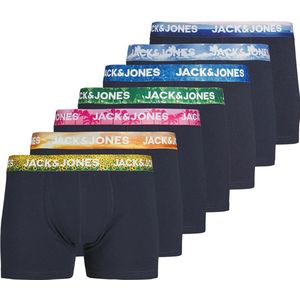 Jack & Jones Onderbroek Jacluca Solid Trunks 7 Pack 12255852 Navy Blazer/navy Blazer Mannen Maat - L