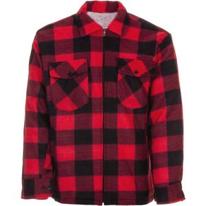 Thermische jas voor heren - Houthakkersjack in geruit patroon - Ideale werkjas voor koudere seizoenen