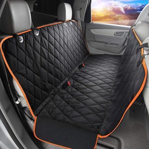 Autostoel Cover Achterbank - Waterdichte Hond en Kat Beschermhoes - Reis Hangmat met Veiligheidsgordel & Opbergzak - UK Auto Achterbank Protector