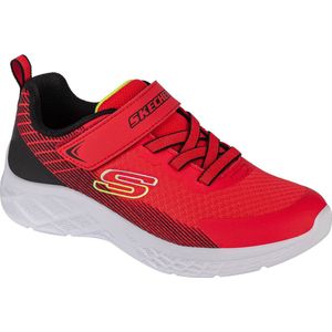 Skechers Microspec II - Zovrix 403924L-RDBK, voor een jongen, Rood, Sneakers,Sportschoenen, maat: 28