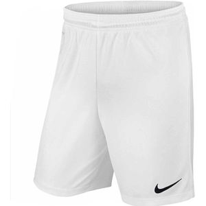 Nike Youth Park II Knit Nb Sportshort Kinderen - White/Black