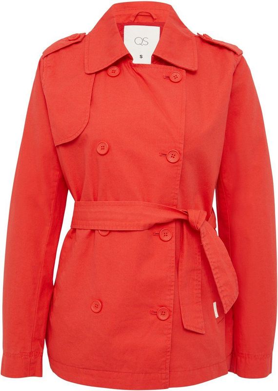 QS - 2159450 - Trenchcoat - Rood