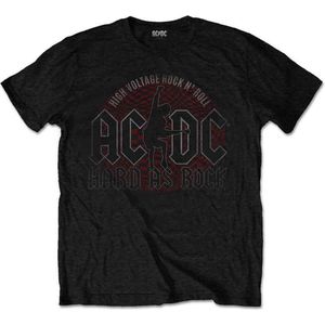 AC/DC - Hard As Rock Heren T-shirt - XL - Zwart