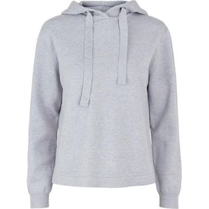 Pieces - Lounge Shirt - Grijs Melange - Hoodie