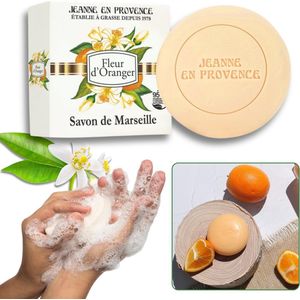 Jeanne en Provence Zeepblok, oranjebloesem 100gr