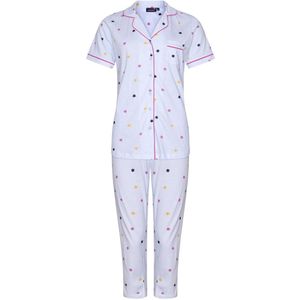 Dames Pyjamaset Rebelle - Relax - Doorknoop - Bio Katoen - Maat 36
