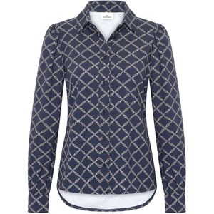 Hv Society - Blouse Hvsbella - Navy Aop - S (36)
