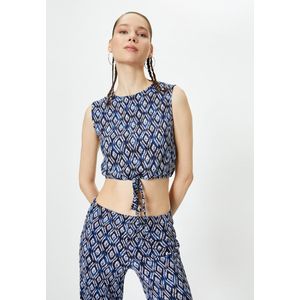 Ronde kraag Mouwloos Tanktop