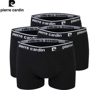 Pierre Cardin - Heren Onderbroeken 4-Pack - 95% Katoen - Boxershort - Zwart - Maat XXL